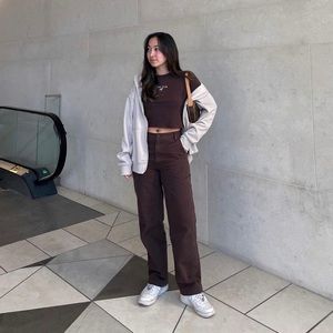 Aritzia Sunday best brown pants